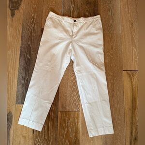 Bogner women’s white cotton skinny pants